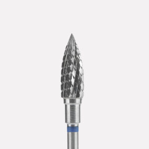 (Qarmi International) Carbide Nail Drill Bit Flame Blue