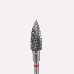 (Qarmi International) Carbide Nail Drill Bit Flame Red