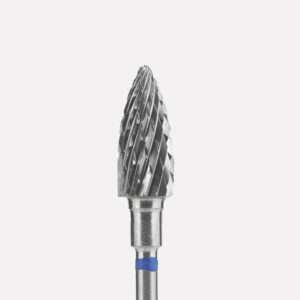 (Qarmi International) Carbide Nail Drill Bit Pine Cone Blue