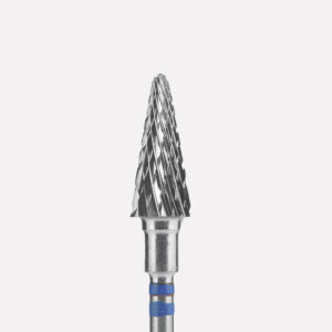 (Qarmi International) Carbide Nail Drill Bit For Left-Handed Users Cone Blue
