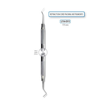 RETRACTION CORD PACKING INSTRUMENTS
