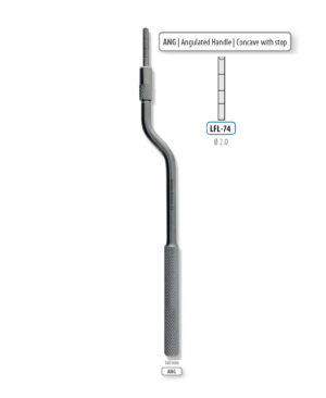 ANG | Angulated Handle | Concave with stop